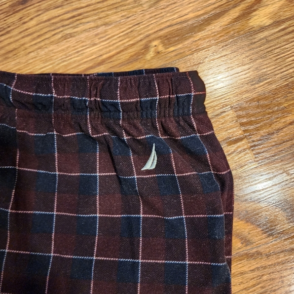 Nautica Fleece Pajama Pants Men's Size Large - Picture 3 of 7